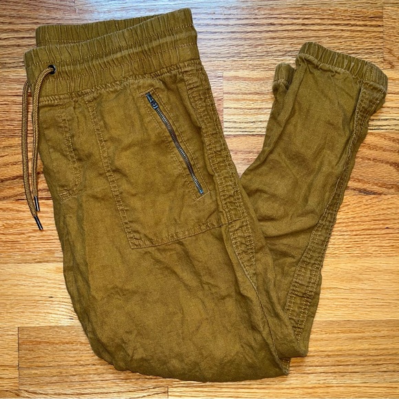 Athleta Cabo linen jogger in copper size 6 - Picture 2 of 7